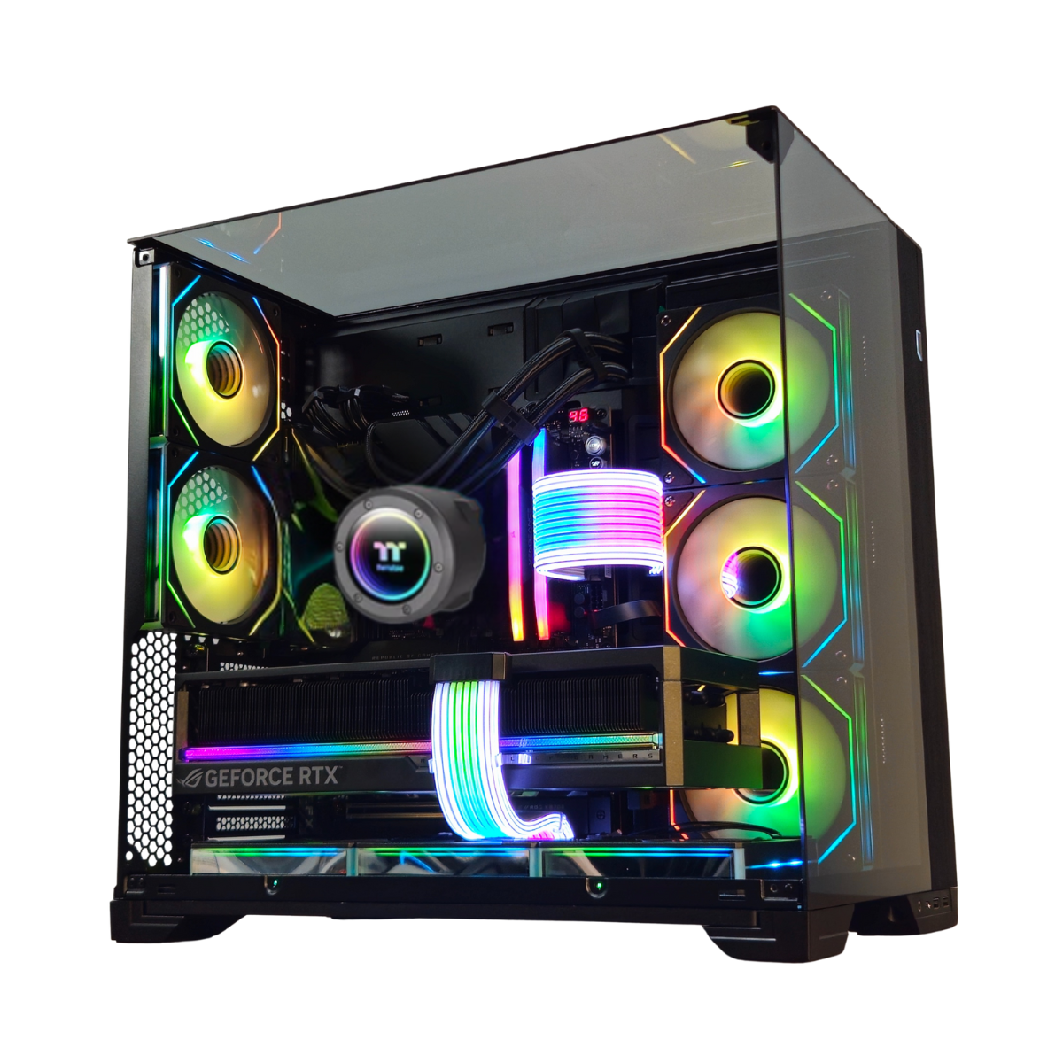 Bespoke Obsidian Gaming PC 2.0 - Ryzen 7 9800X3D - RTX 5080 - 32GB DDR5 - 2TB M.2 SSD - 1050W PSU - AI & VR Compatible Gaming PC