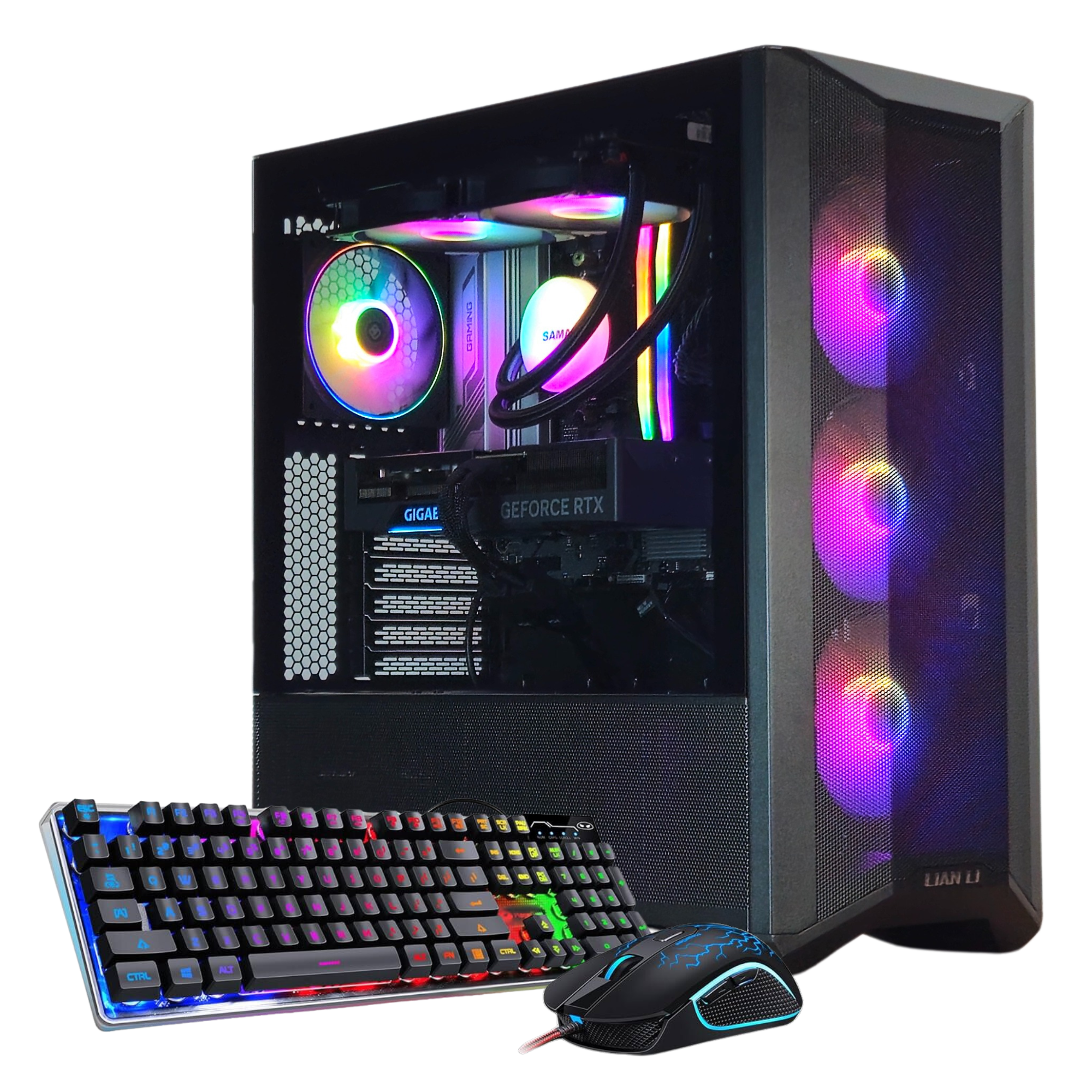 【新品未使用】Intel® Core™ i7 RTX™ 4070 PC Intel Budget Gaming PC | Intel i7 14th | RTX 4070 Super | 32GB DDR5 |