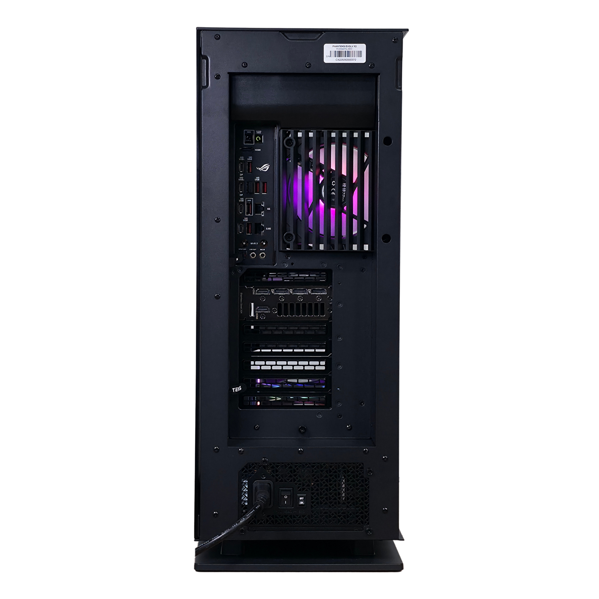 Bespoke Builds Flagship Gaming PC – AMD Ryzen 9 9950X3D 16-Core, NVIDIA GeForce RTX 5090 32GB BTF Edition OC, 96GB Corsair Vengeance DDR5, 4TB Gen5 NVMe SSD, ROG Crosshair X870E Hero – Prebuilt Gaming Desktop Computer