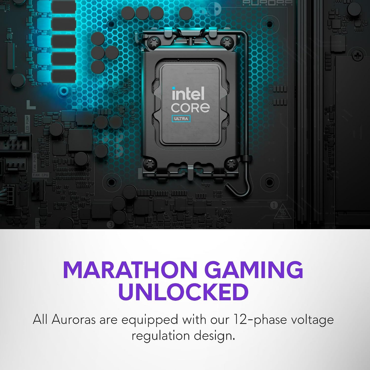Bespoke Aurora Gaming PC — Intel Core Ultra 7 265F, RTX 5070 12GB, 32GB DDR5, 1TB NVMe SSD, Air  Cooled, 1000W Platinum, WiFi 7, Windows 11 Home