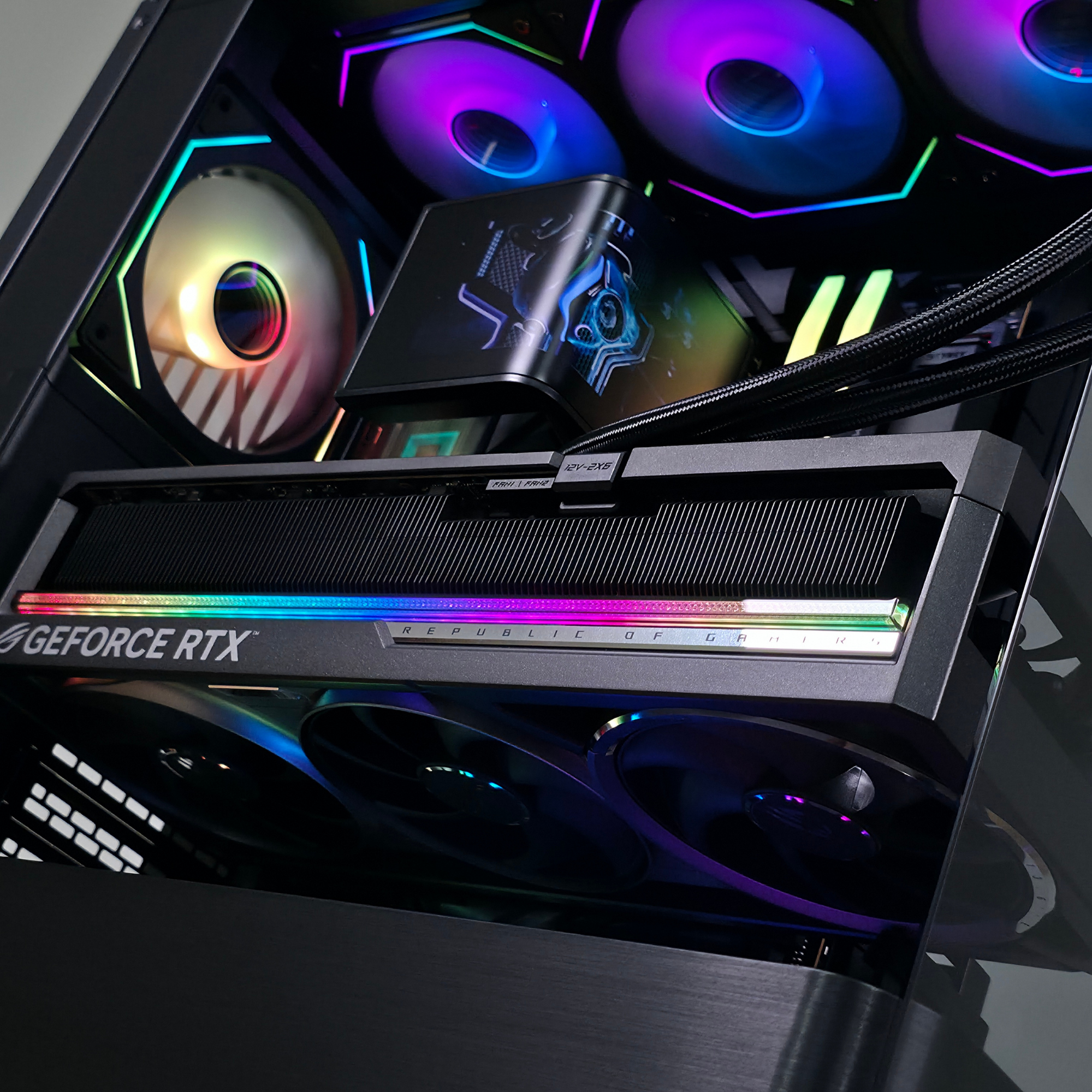 Bespoke Builds Flagship Gaming PC – AMD Ryzen 9 9950X3D 16-Core, NVIDIA GeForce RTX 5090 32GB BTF Edition OC, 96GB Corsair Vengeance DDR5, 4TB Gen5 NVMe SSD, ROG Crosshair X870E Hero – Prebuilt Gaming Desktop Computer