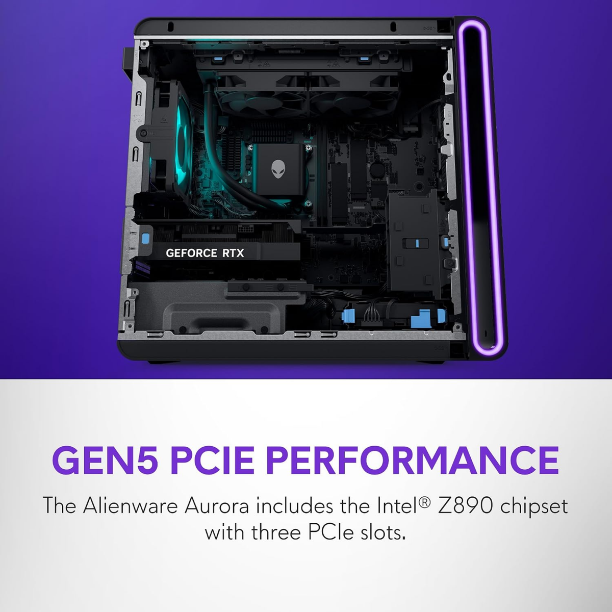 Bespoke Aurora Gaming PC — Intel Core Ultra 7 265F, RTX 5070 12GB, 32GB DDR5, 1TB NVMe SSD, Air  Cooled, 1000W Platinum, WiFi 7, Windows 11 Home