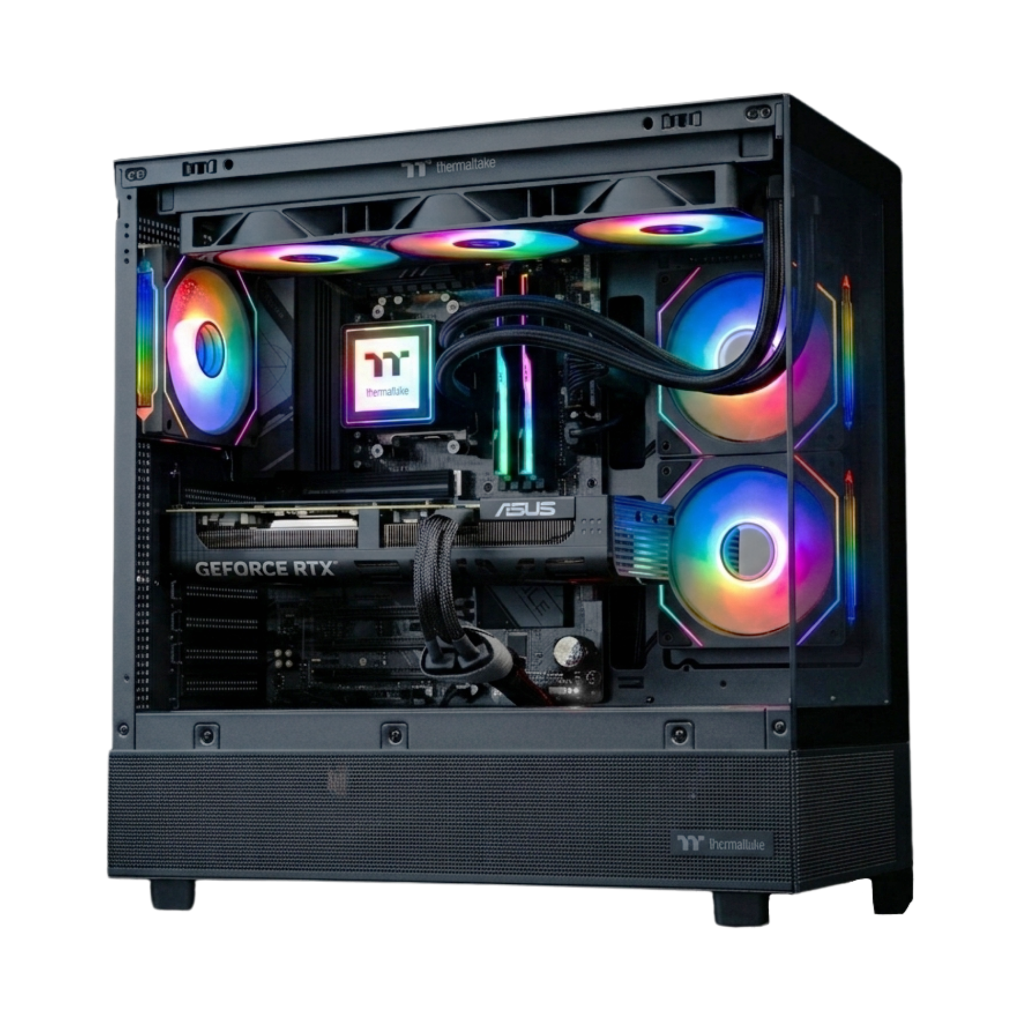 RTX 5080 Gaming PC – AMD Ryzen 7 7800X3D, 32GB DDR5, 2TB SSD, RGB Liquid Cooled Desktop, Win 11 Pro