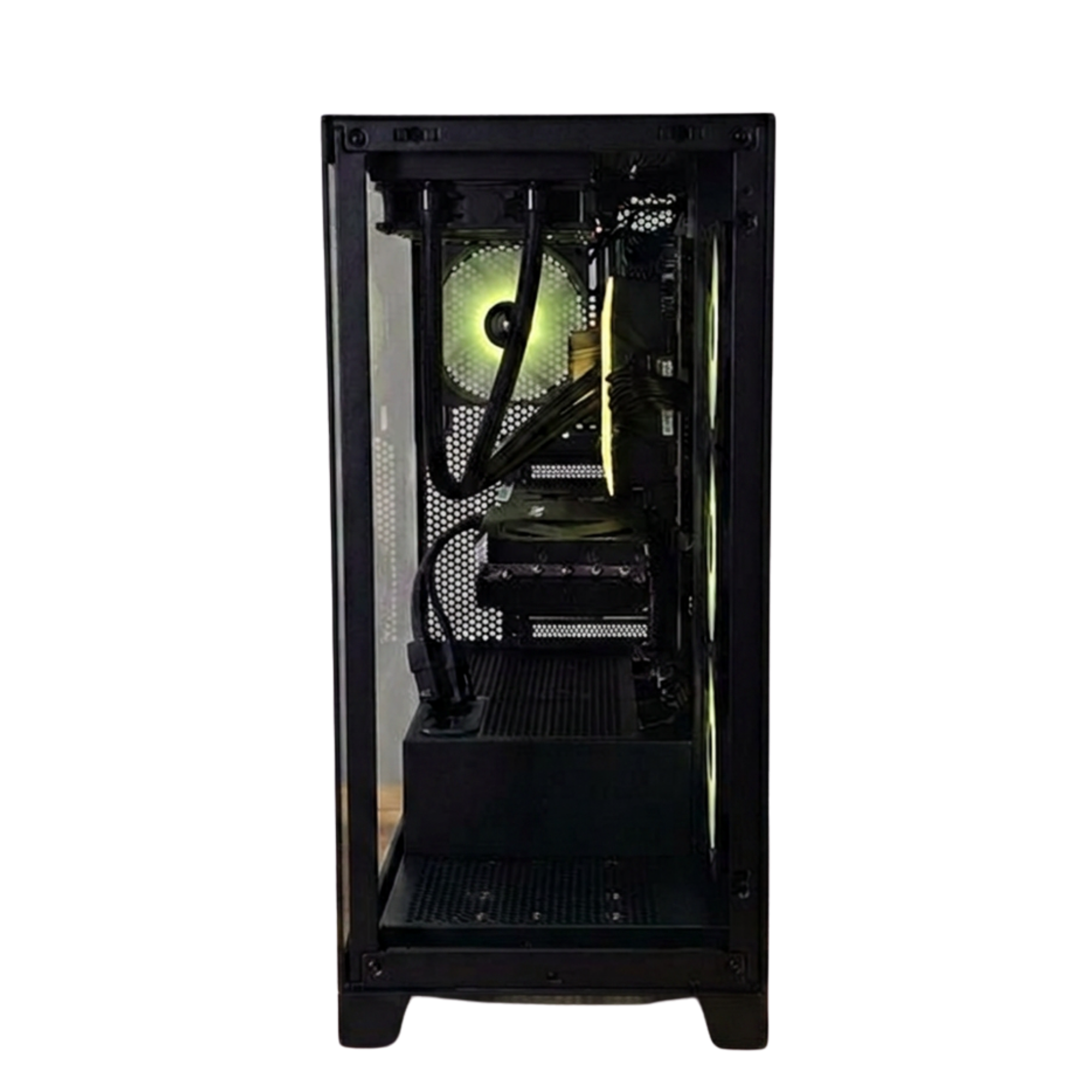 Bespoke Builds Gaming PC – AMD Ryzen 7 9800X3D 8-Core 5.2GHz, NVIDIA GeForce RTX 5070 12GB GDDR7, 32GB DDR5 RGB RAM, 2TB NVMe SSD, 360mm Liquid Cooler, WiFi & Bluetooth, Windows 11 Pro – Prebuilt Gaming Desktop Computer
