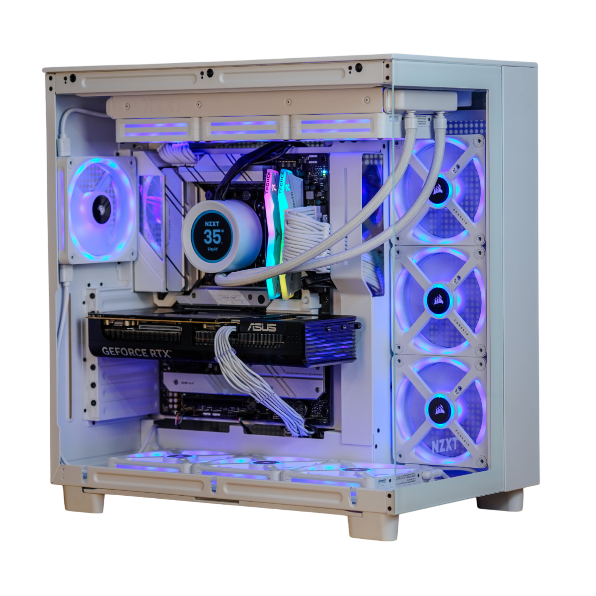 Bespoke Snowflake 2.0 - Ryzen 7 9800X3D - RTX 5080 - 32GB DDR5 - 2TB SSD - 1250W Power Supply - VR Ready - Wifi and Bluetooth