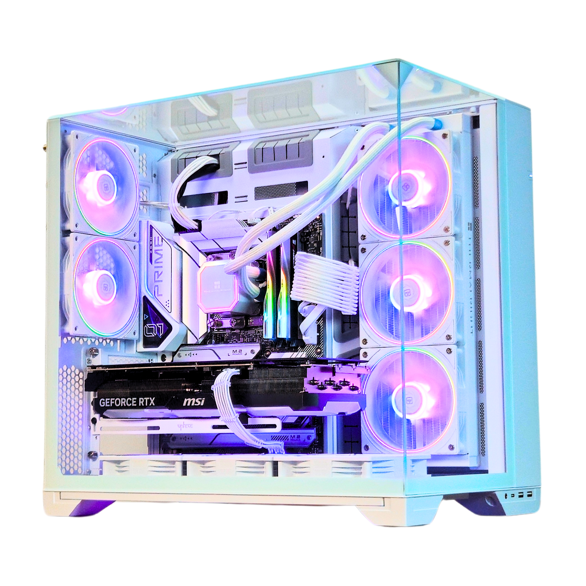 SnowFall Gaming PC | Intel i9 14th | RTX 4070Ti Super | 2TB M.2 SSD | 32GB DDR5 + Free Keyboard & Mouse