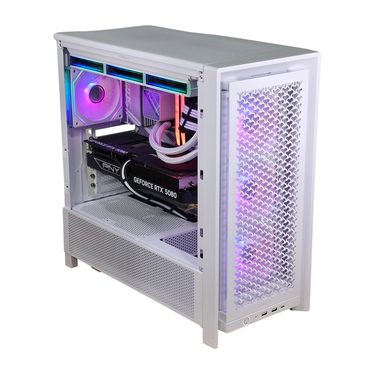 Bespoke LUMEN Bespoke Gaming PC — AMD Ryzen 7 9800X3D, NVIDIA RTX 5080, 32GB DDR5, White Build
