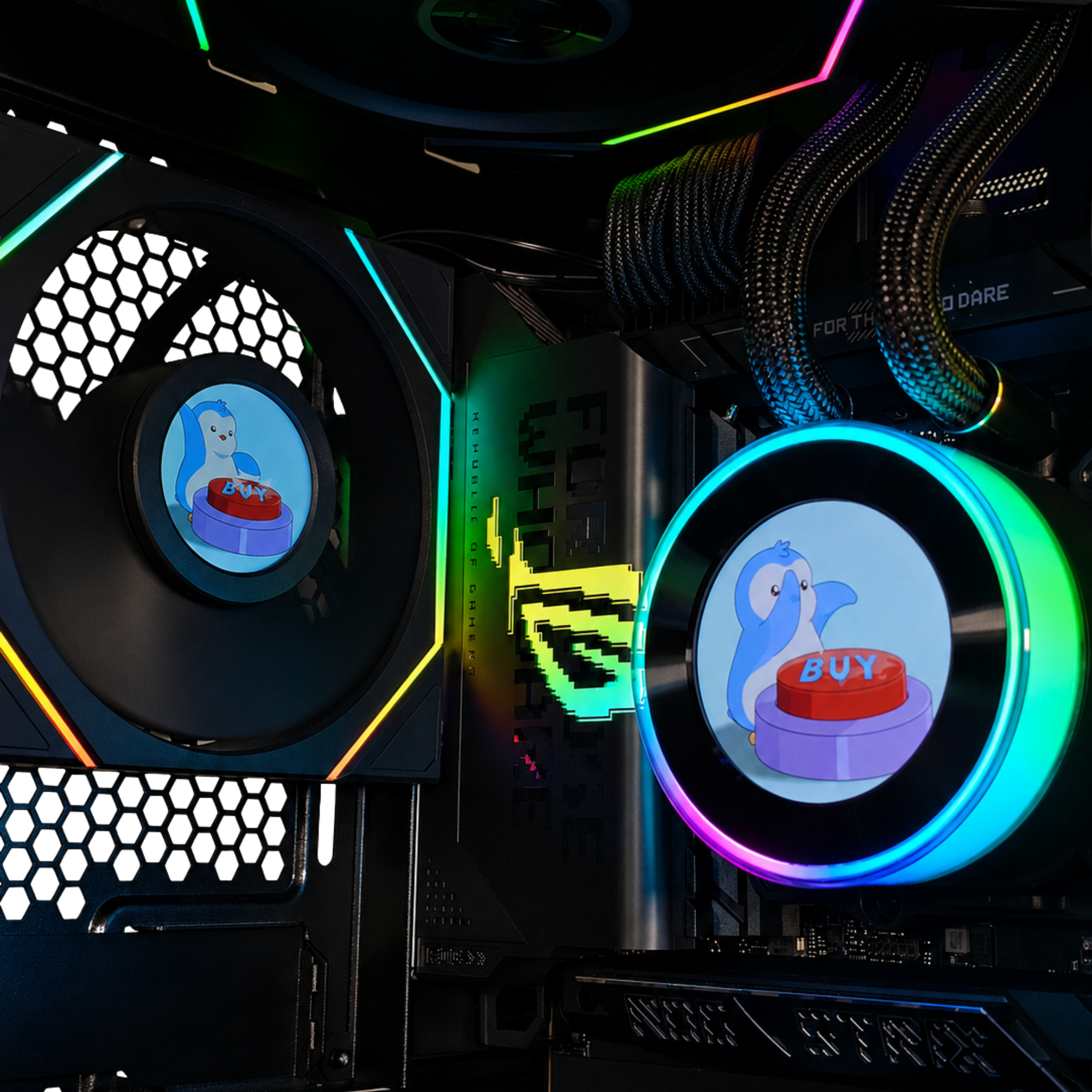 MONARCH Bespoke Builds Gaming PC – AMD Ryzen 7 9800X3D 8-Core 5.2GHz, NVIDIA GeForce RTX 5080 16GB GDDR7, 32GB DDR5 6000MHz, 1TB NVMe SSD, ASUS ROG X870E, Lian Li O11D EVO, Hydroshift LCD Cooler, 1200W Lian Li PSU, Windows 11 Pro – Prebuilt Gaming Desktop