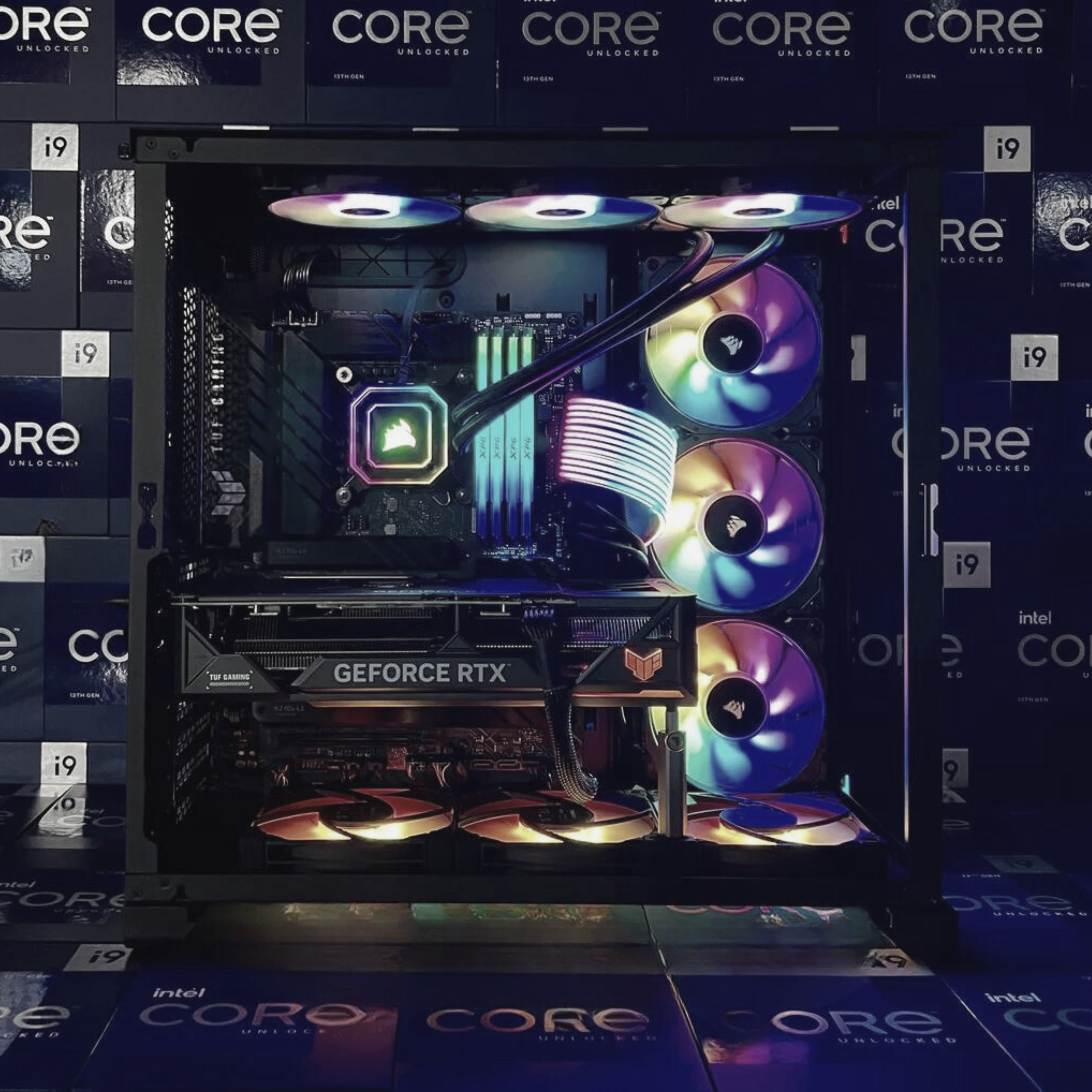ULTRA Dark Knight PreBuilt Custom Gaming PC INTEL i9 13900K RTX