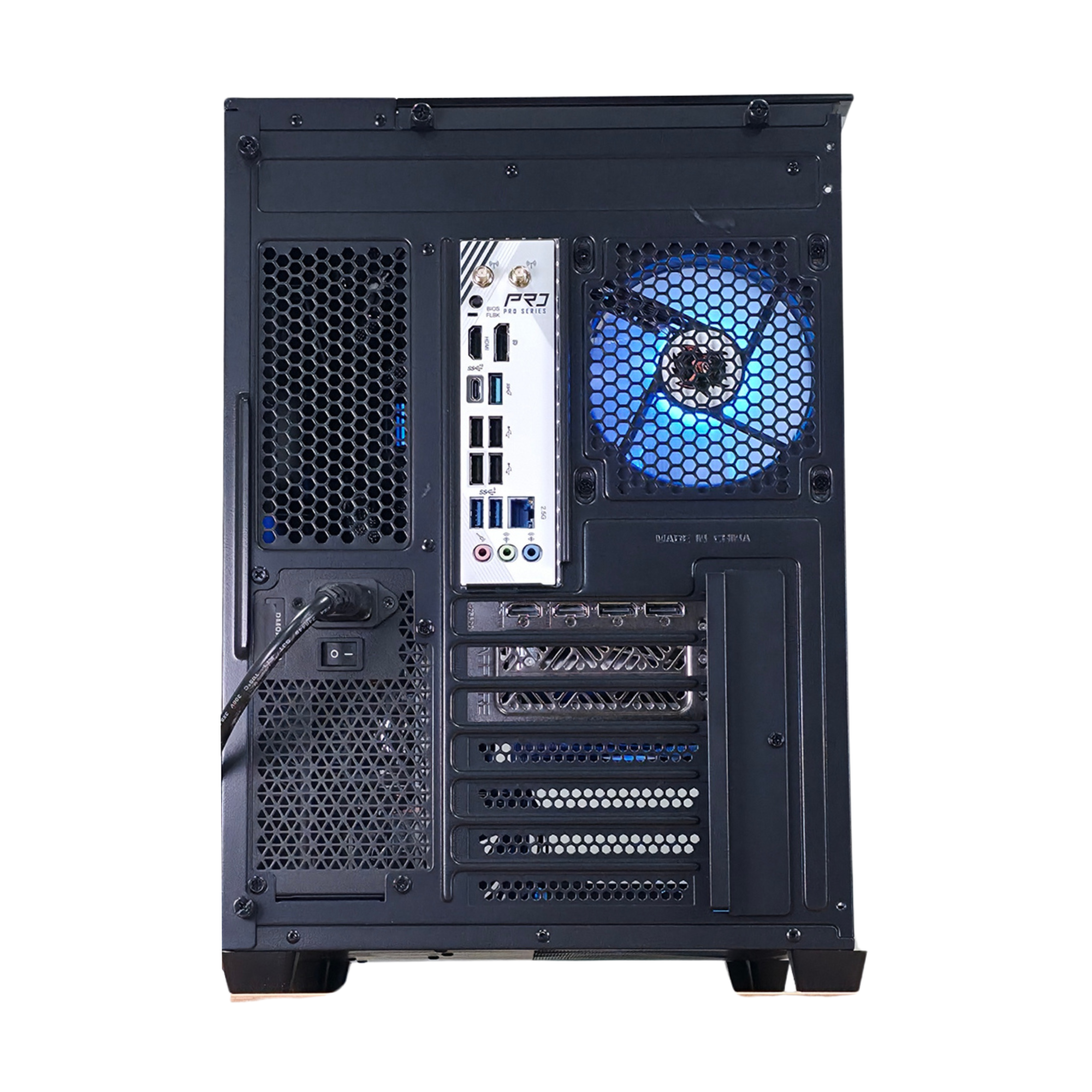 Bespoke Builds ECLIPSE Gaming PC – AMD Ryzen 7 9800X3D 8-Core 5.2GHz, AMD Radeon RX 9070 16GB, 32GB DDR5 RAM, 2TB NVMe SSD, WiFi & Bluetooth, Windows 11 Pro, RX 9070 – Prebuilt Gaming Desktop Computer