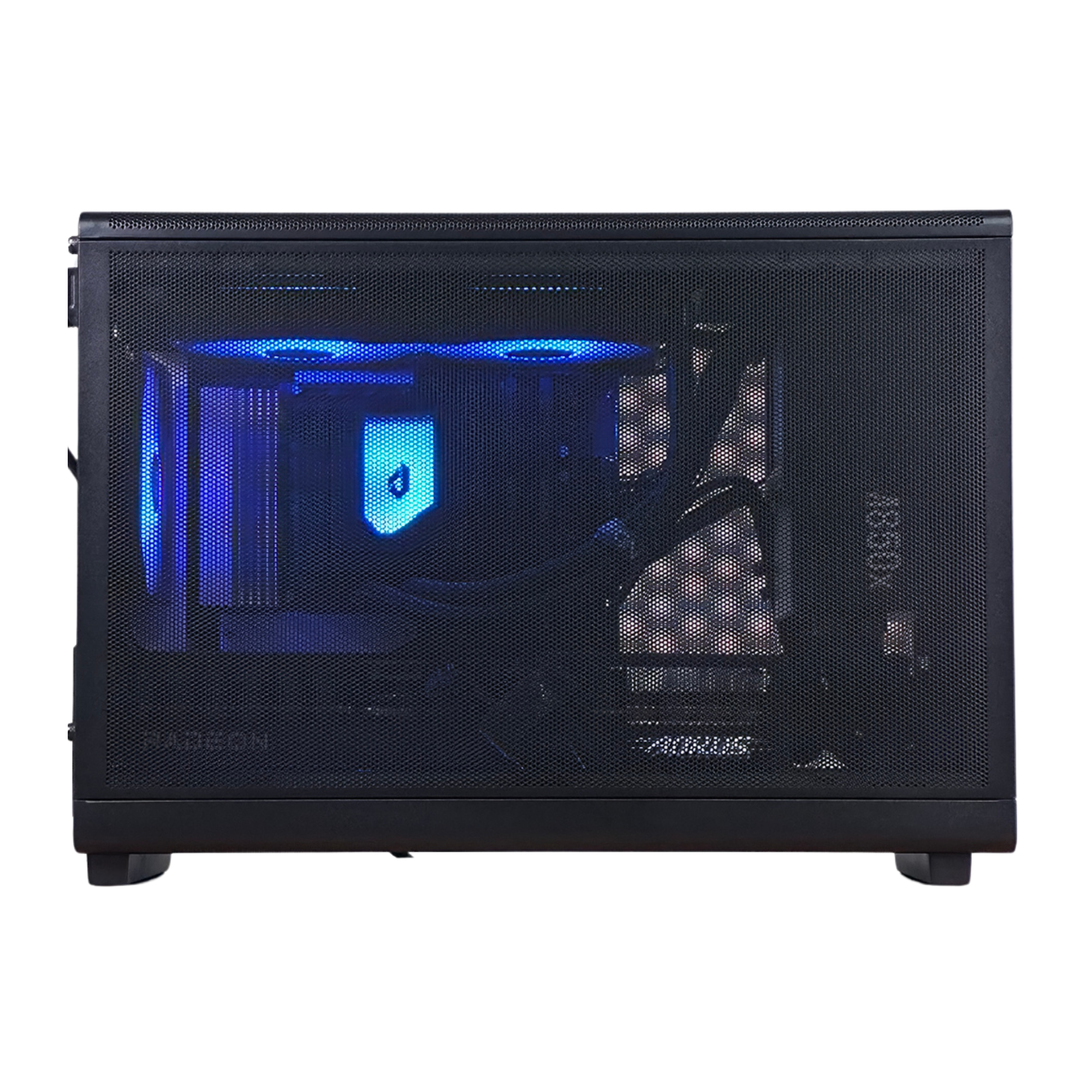 CUBE Compact Gaming PC – AMD Ryzen 7 7800X3D 8-Core, AMD Radeon RX 9070 XT 16GB, 32GB DDR5 RAM, 2TB SSD, Lian Li A3 Case, 240mm Liquid Cooler, Windows 11 Pro, SteamOS Option Available – Steam Machine Alternative Small Form Factor Desktop