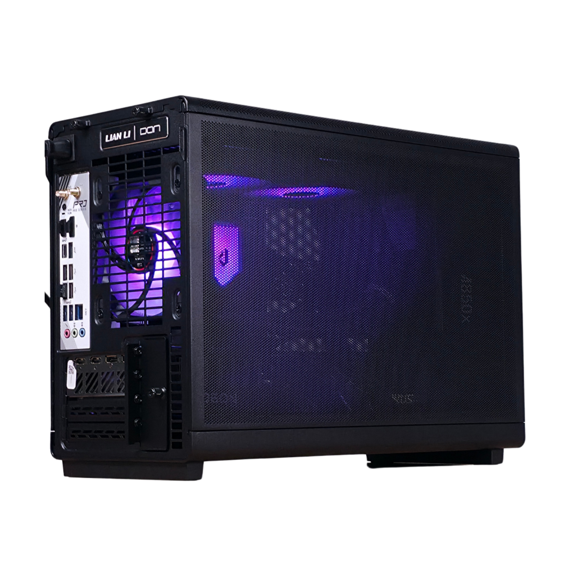 CUBE Compact Gaming PC – AMD Ryzen 7 7800X3D 8-Core, AMD Radeon RX 9070 XT 16GB, 32GB DDR5 RAM, 2TB SSD, Lian Li A3 Case, 240mm Liquid Cooler, Windows 11 Pro, SteamOS Option Available – Steam Machine Alternative Small Form Factor Desktop