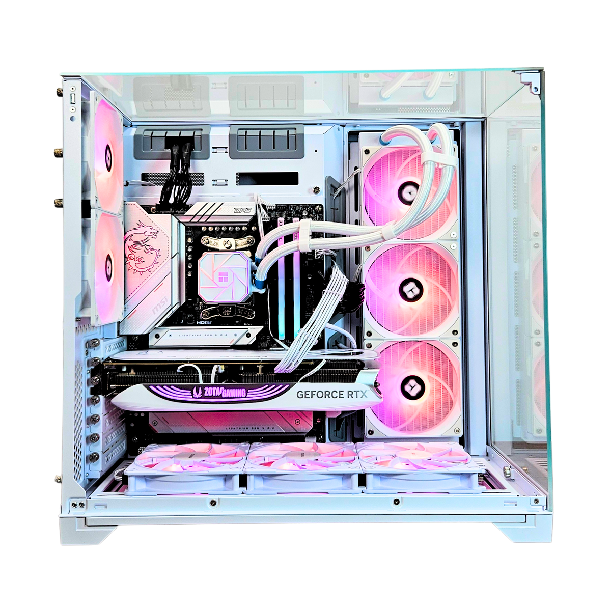 SnowFall Gaming PC - RYZEN 7-7800X3D - RTX 5080 - 32GB DDR5 - 2TB M.2