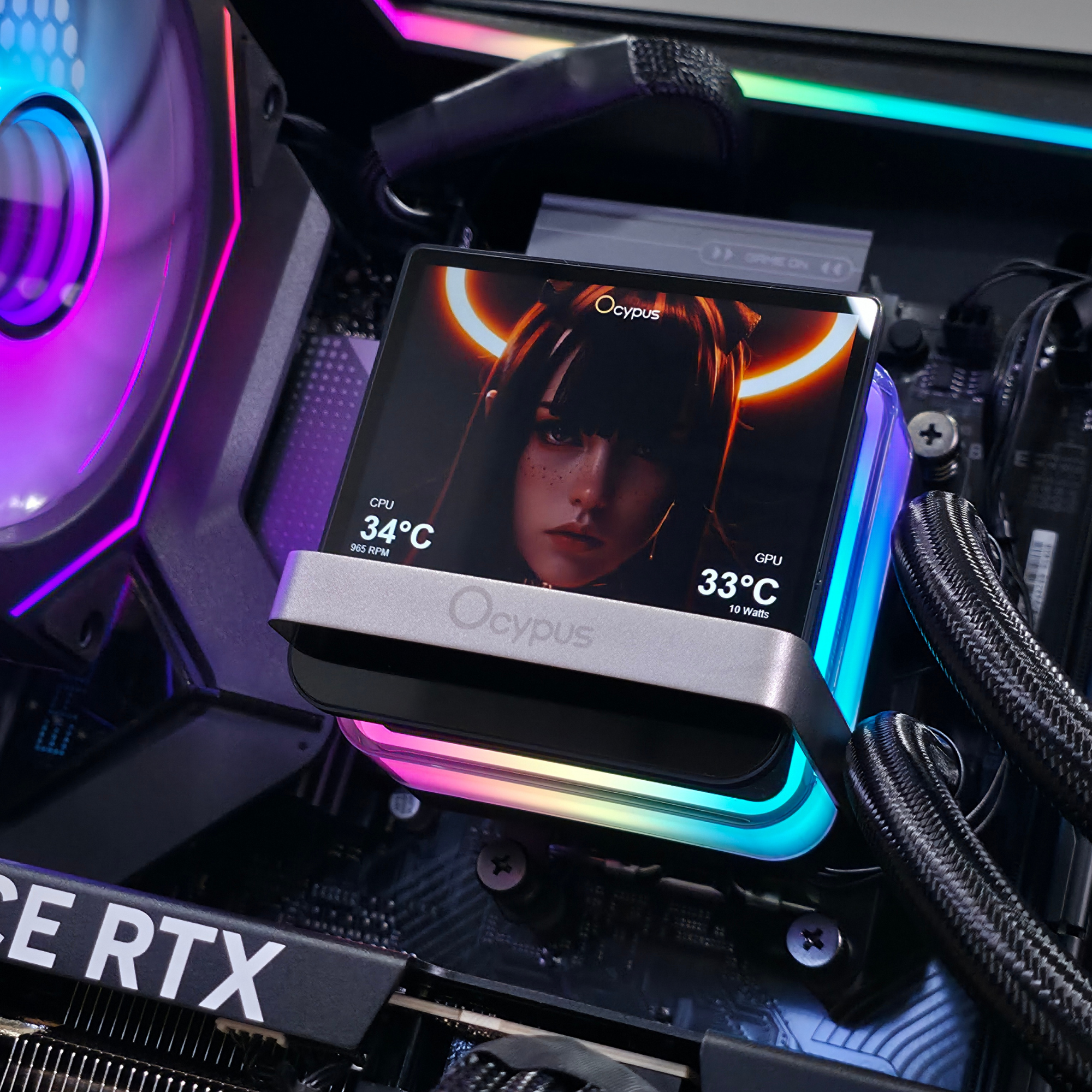 OPTIMUS Gaming PC – AMD Ryzen 7 9800X3D 8-Core 5.2GHz, NVIDIA GeForce RTX 5060 Ti 16GB GDDR7, 32GB DDR5 RAM, 1TB NVMe SSD, 240mm LCD Liquid Cooler, WiFi & Bluetooth, Windows 11 Pro, Prebuilt Gaming Desktop Computer