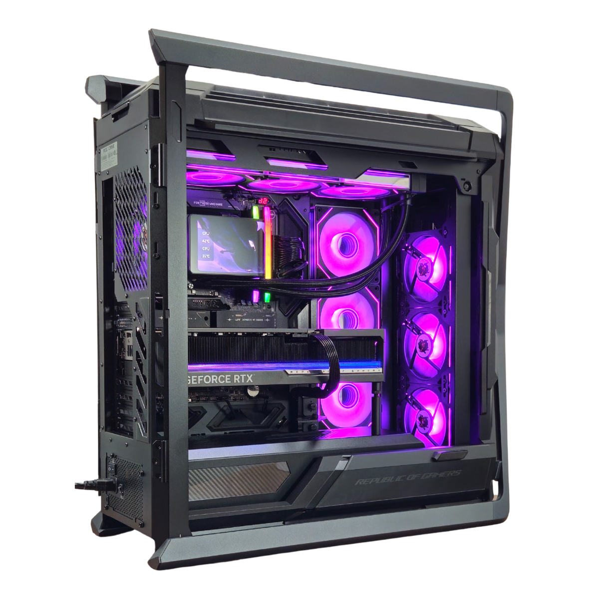 Gaming Desktop PC - RYZEN 9 9900X3D - RTX 5090 - 4TB SSD - 96GB DDR5 - 1200W  - AI & VR Compatible Gaming PC