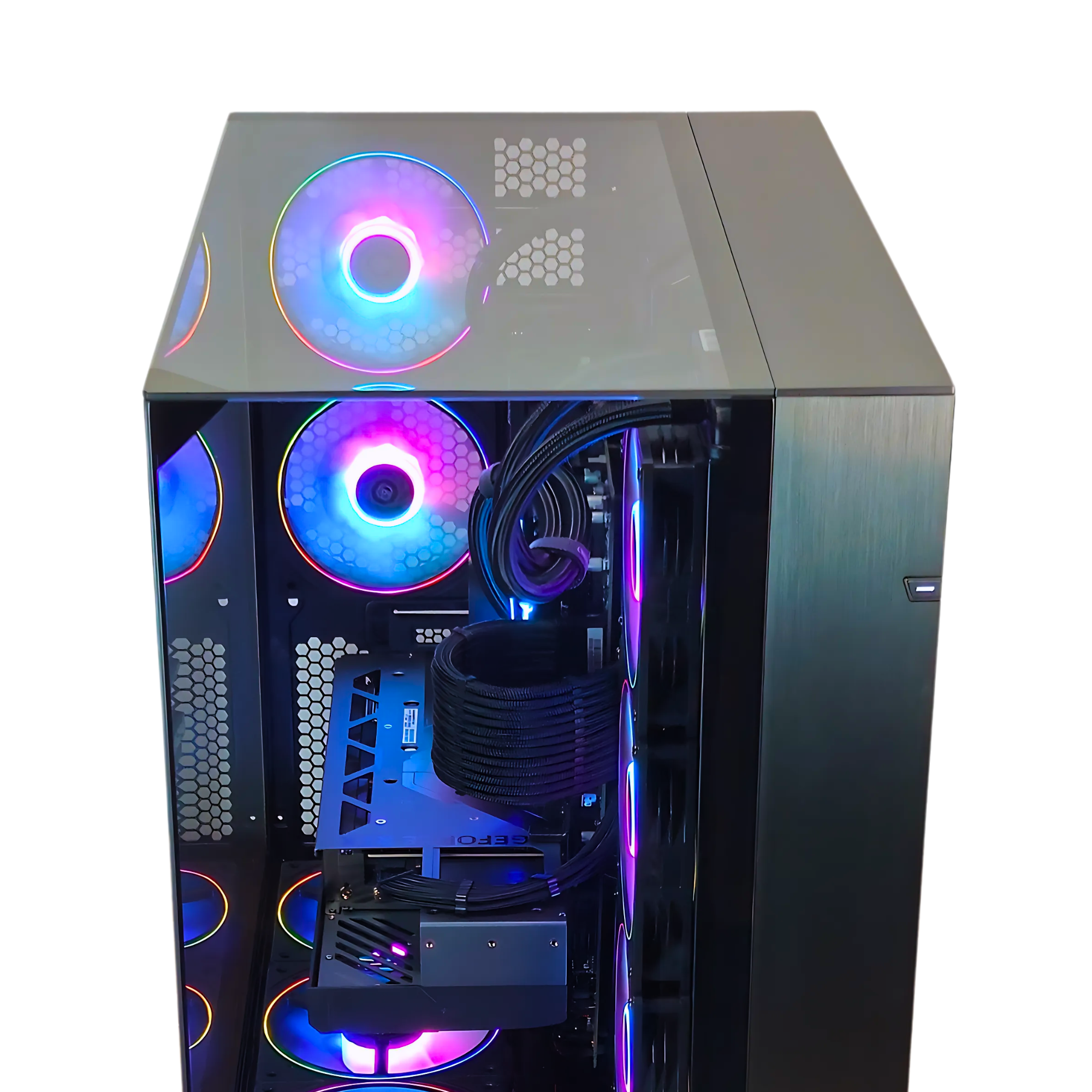 Bespoke Obsidian V2 Gaming PC | Ryzen 7 9800X3D | RTX 5080 | 32GB DDR5 | 2TB M.2 SSD | 1000W PSU |AI & VR Compatible Gaming PC