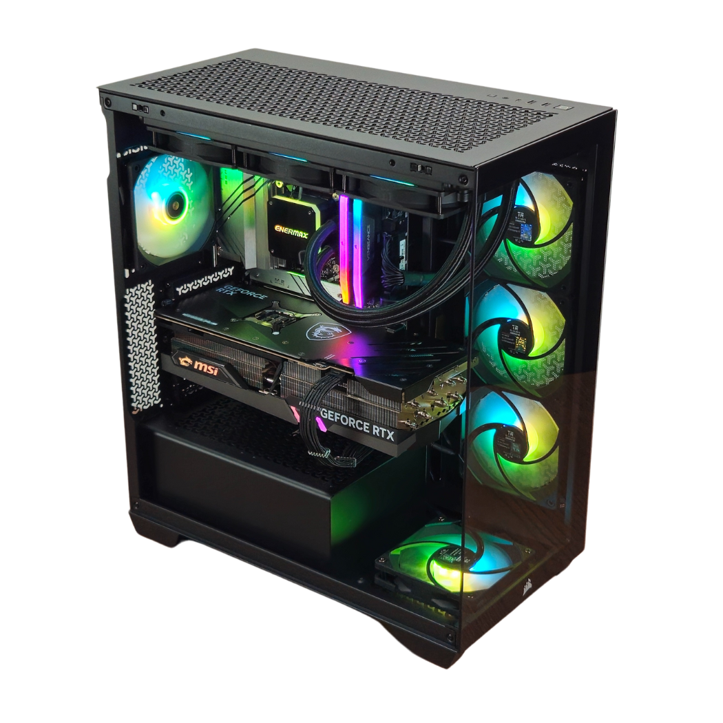 Bespoke Budget Gaming PC - Ryzen 5 9600X - RTX 5070 - 32GB DDR5 - 2TB SSD - 850W Power Supply - Windows 11 Pro - Free Mouse & Keyboard