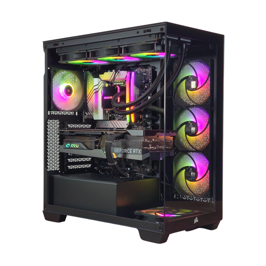 Bespoke Budget Gaming PC - Ryzen 5 9600X - RTX 5070 - 32GB DDR5 - 2TB SSD - 850W Power Supply - Windows 11 Pro - Free Mouse & Keyboard