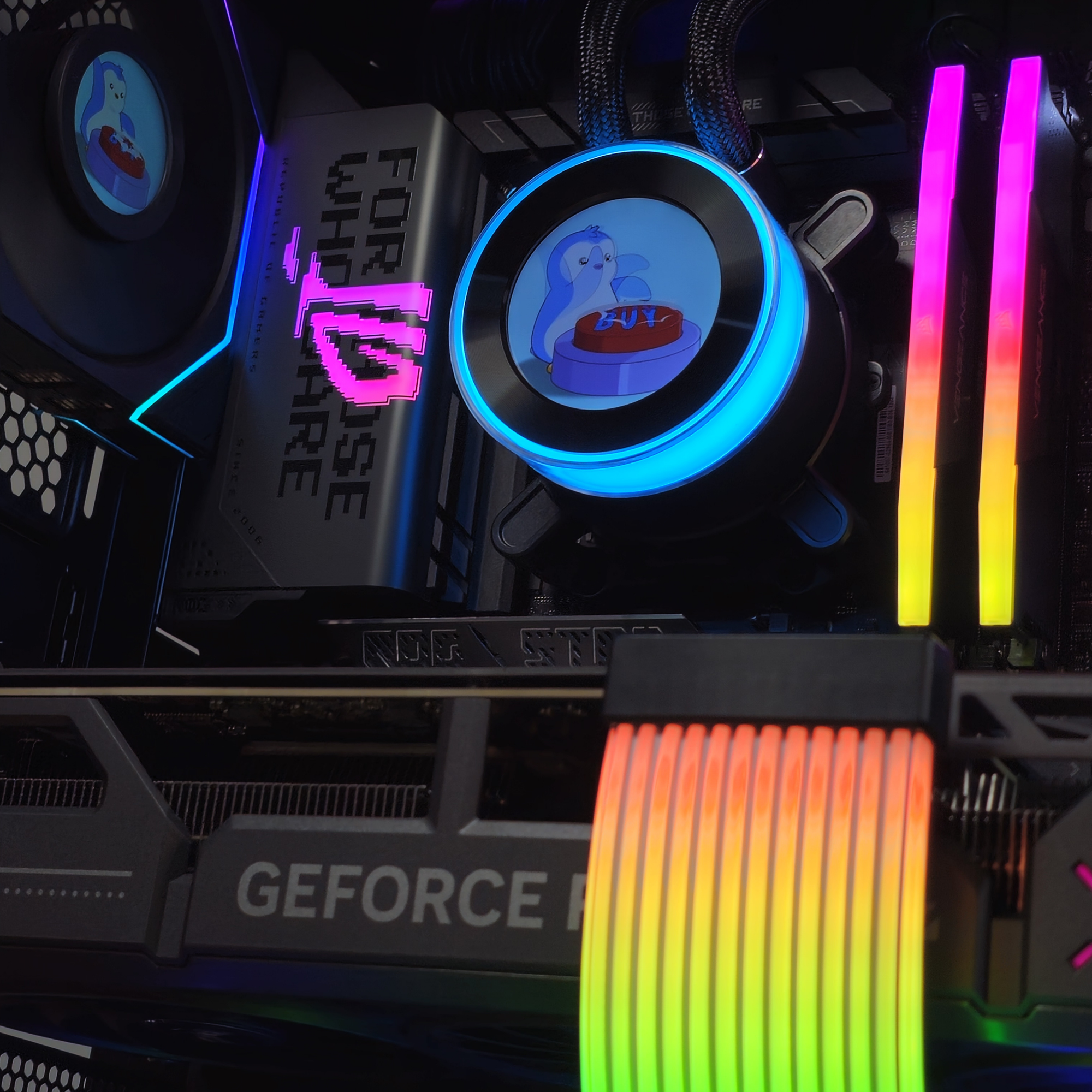 MONARCH Bespoke Builds Gaming PC – AMD Ryzen 7 9800X3D 8-Core 5.2GHz, NVIDIA GeForce RTX 5080 16GB GDDR7, 32GB DDR5 6000MHz, 1TB NVMe SSD, ASUS ROG X870E, Lian Li O11D EVO, Hydroshift LCD Cooler, 1200W Lian Li PSU, Windows 11 Pro – Prebuilt Gaming Desktop