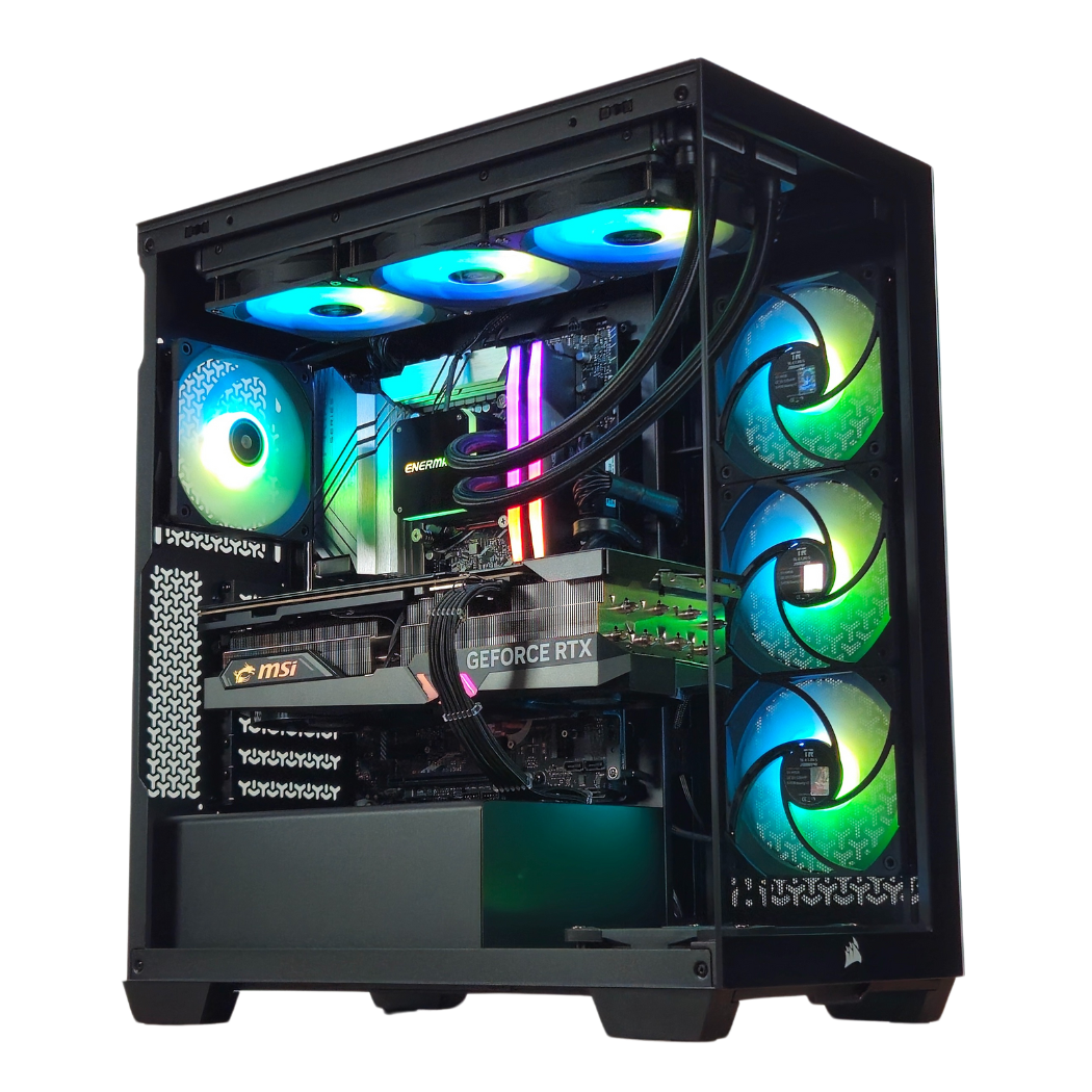Obsidian Ultra V2 Gaming PC - Ryzen 7 7700X - RTX 5060 - 32GB DDR5 - 1TB SSD - 850W Power Supply - AI & VR Ready
