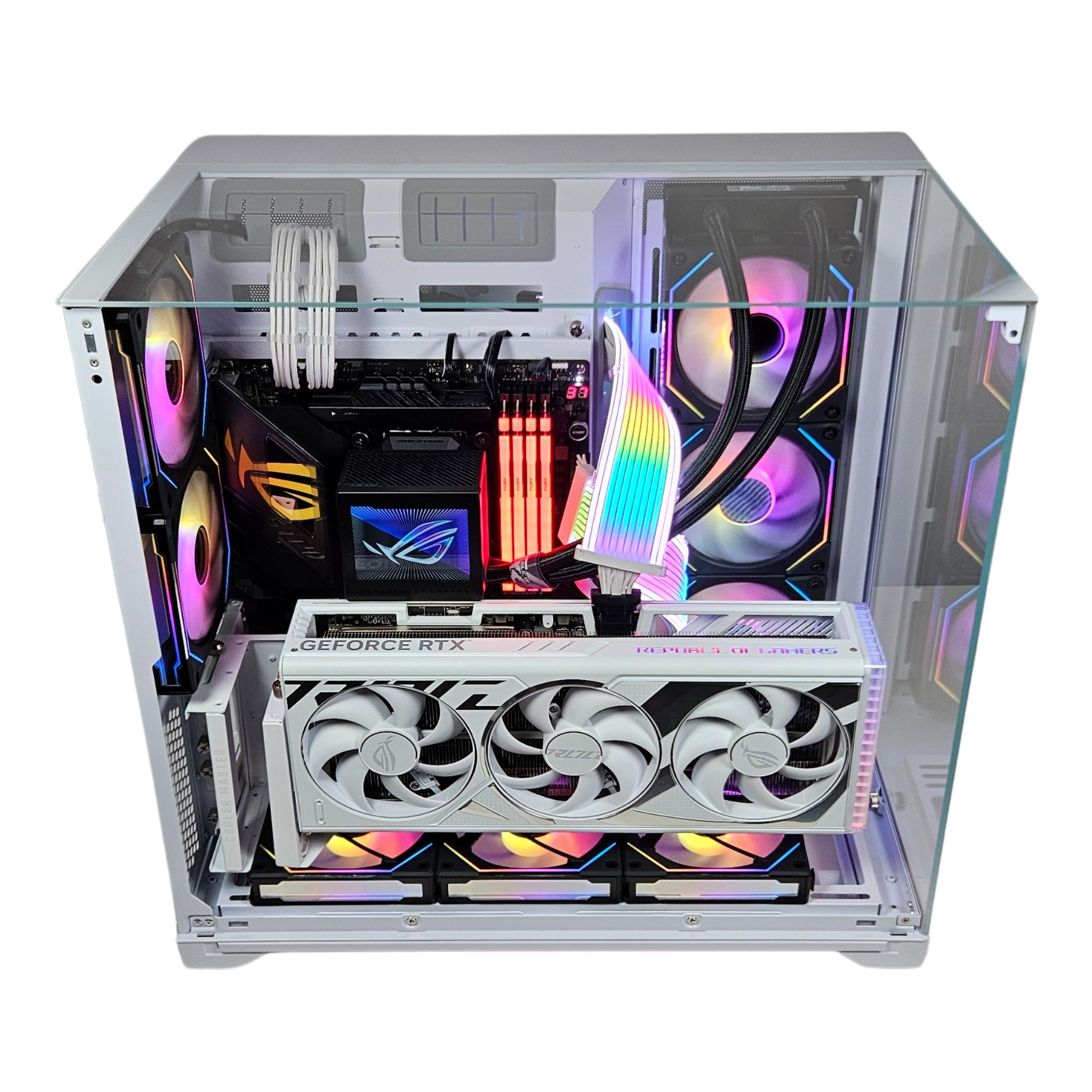 White Privilege™ Gaming PC | Intel i9 14900K | RTX 4090 ASUS ROG STRIX | ASUS ROG Z790-E Strix| 4TB M.2 SSD