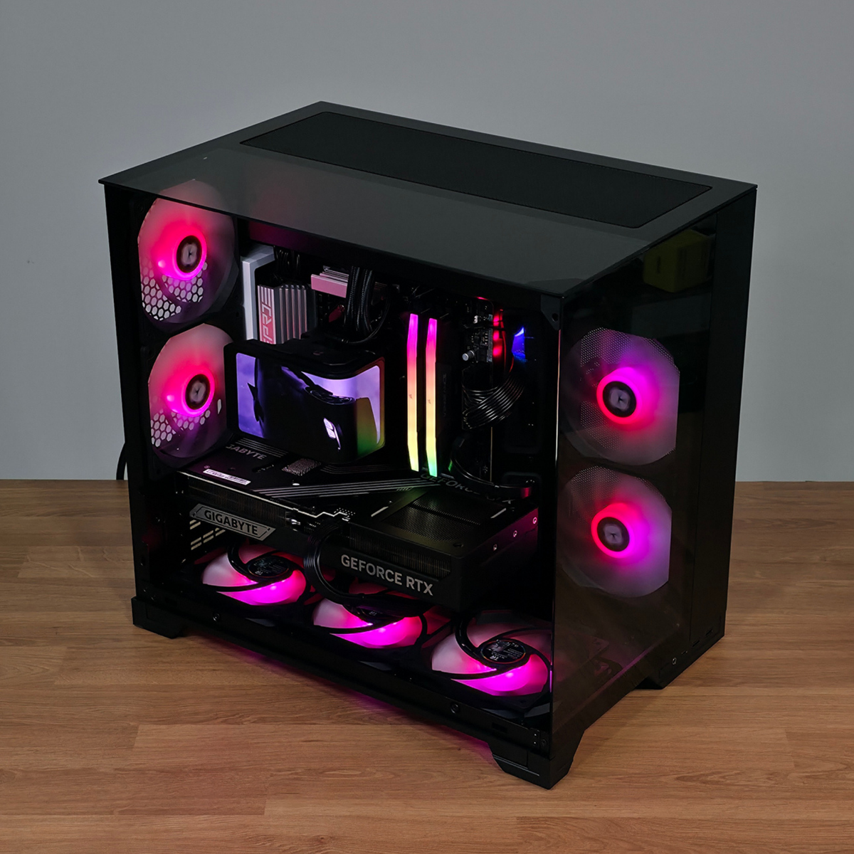 Bespoke QUASAR Gaming PC — Intel Core Ultra 9 285K, RTX 5080 16GB, 32GB DDR5, 1TB SSD, Lian Li O11 Vision-M with AMOLED Cooler