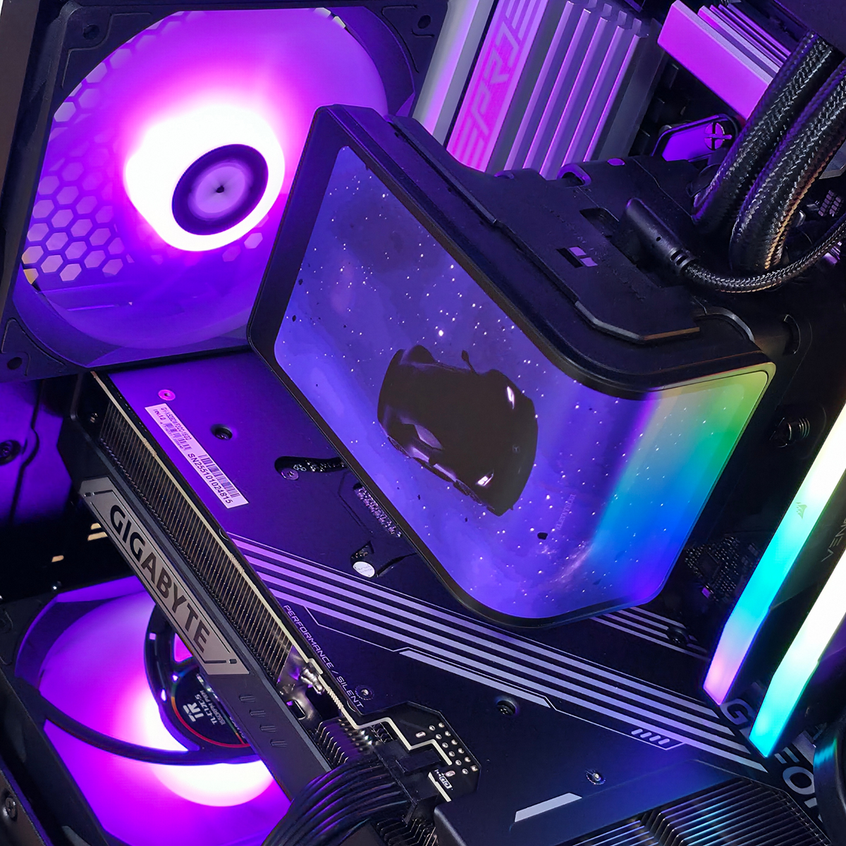 Bespoke QUASAR Gaming PC — Intel Core Ultra 9 285K, RTX 5080 16GB, 32GB DDR5, 1TB SSD, Lian Li O11 Vision-M with AMOLED Cooler