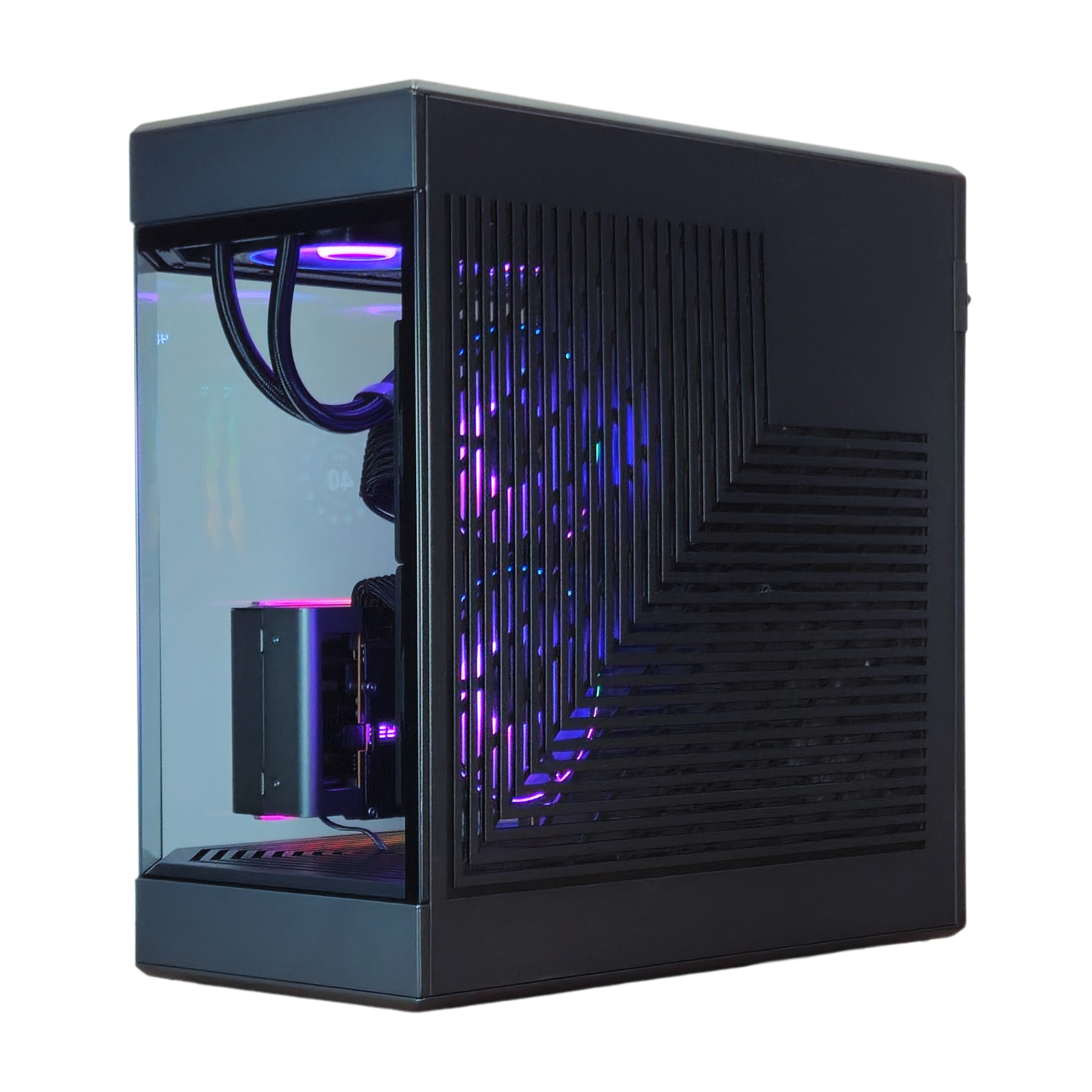 Black Mamba V2 | Custom Gaming PC | RYZEN 7 7800X3D | RX 7900XTX 24GB | 2TB SSD + 2TB SSD