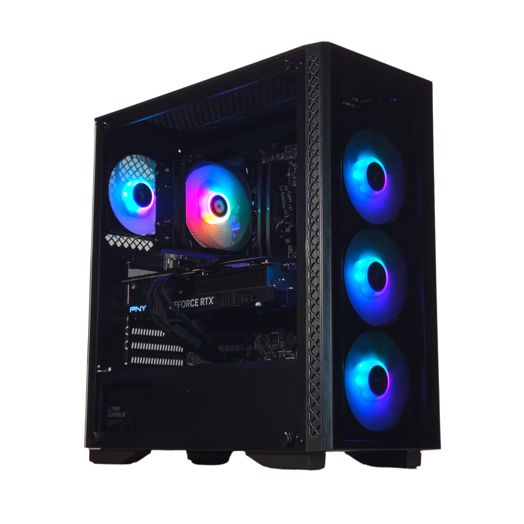 Budget Gaming Desktop | RYZEN 7-7800X3D | RTX 4070 Super | 32GB DDR5 RAM | 2TB SSD + Free Mouse & Keyboard