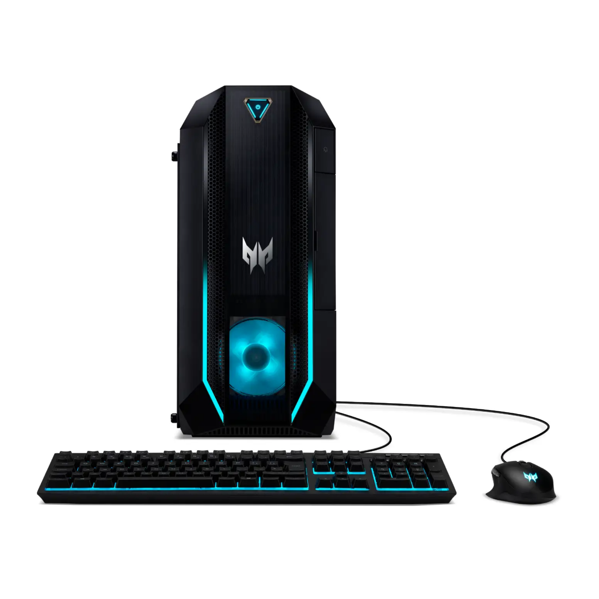Acer Predator Orion 3000 Gaming PC – Intel Core i5-11400F, NVIDIA GeForce RTX 3060 Ti 8GB, 16GB RAM, 512GB SSD, WiFi, Windows 11 Pro, Built-In Headset Stand – Gaming Desktop + Free Keyboard and Mouse