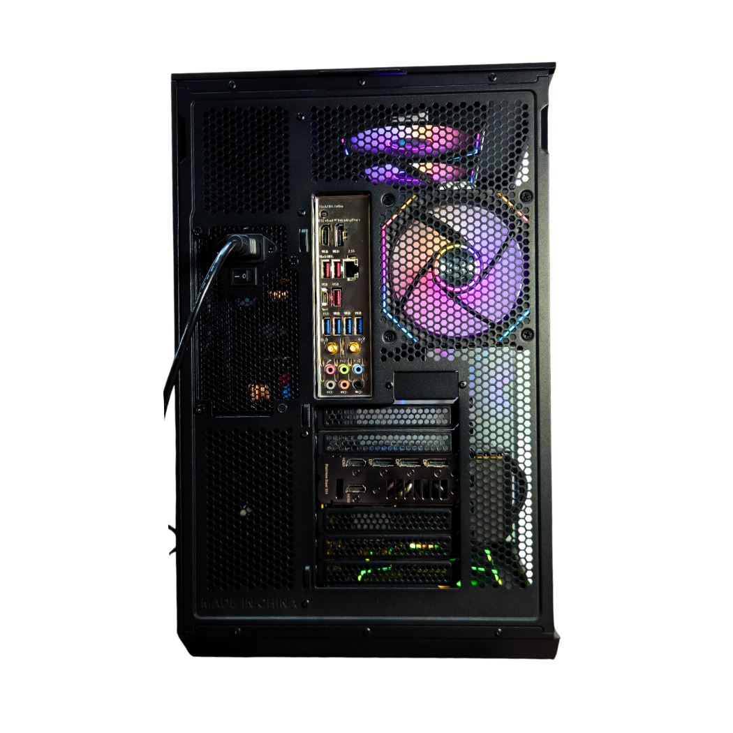 Gaming PC - Ryzen 9 9900X3D - RTX 5080 - 32GB DDR5 RAM - 2TB SSD - 1200W Power Supply - Windows 11 Pro - AI & VR Ready