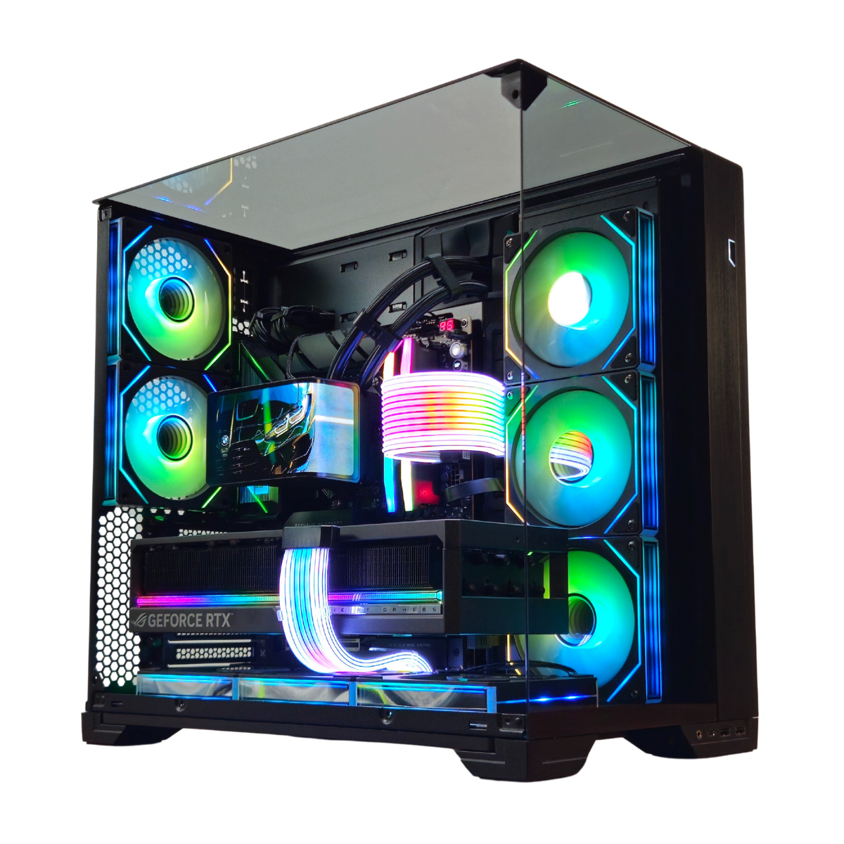 Bespoke Ultra Obsidian Gaming PC - Ryzen 7 9800X3D - RTX 5090 - 32GB DDR5 - 2TB M.2 SSD - 1000W PSU - AI & VR Compatible Gaming PC