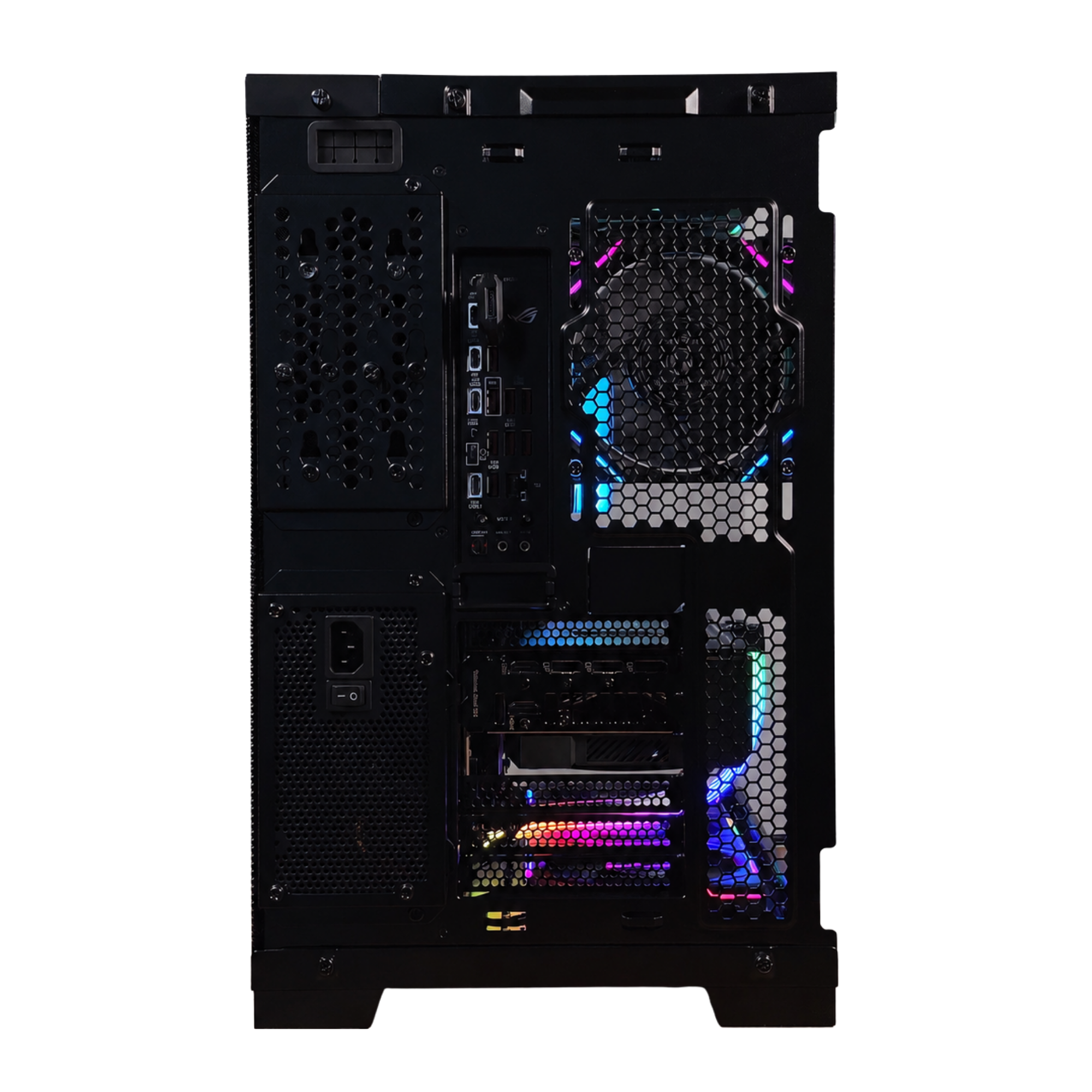 MONARCH Bespoke Builds Gaming PC – AMD Ryzen 7 9800X3D 8-Core 5.2GHz, NVIDIA GeForce RTX 5080 16GB GDDR7, 32GB DDR5 6000MHz, 1TB NVMe SSD, ASUS ROG X870E, Lian Li O11D EVO, Hydroshift LCD Cooler, 1200W Lian Li PSU, Windows 11 Pro – Prebuilt Gaming Desktop