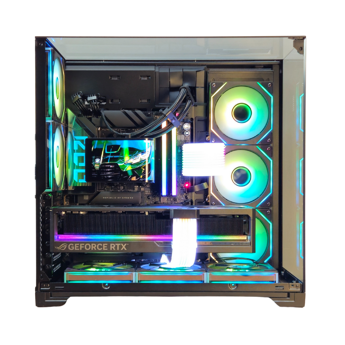 Bespoke Ultra Obsidian Gaming PC - Ryzen 7 9800X3D - RTX 5090 - 32GB DDR5 - 2TB M.2 SSD - 1000W PSU - AI & VR Compatible Gaming PC