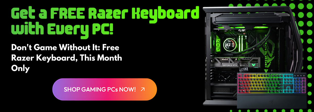 Shop Custom Gaming PCs and Desktop Computers