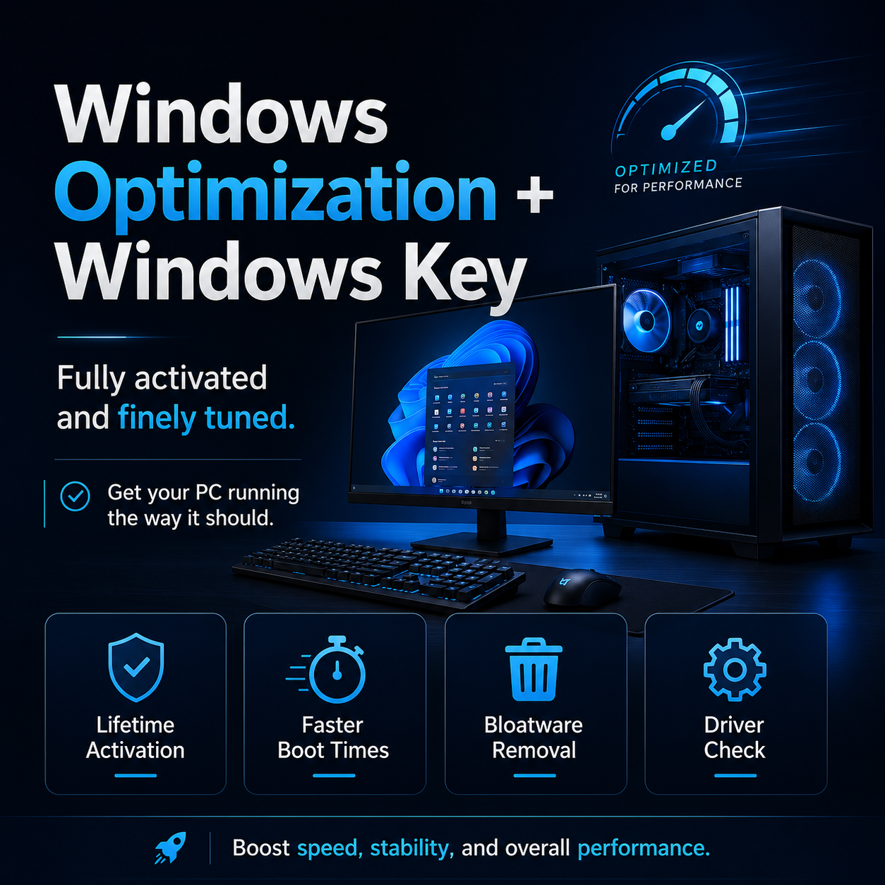 Windows Optimization / Windows Key