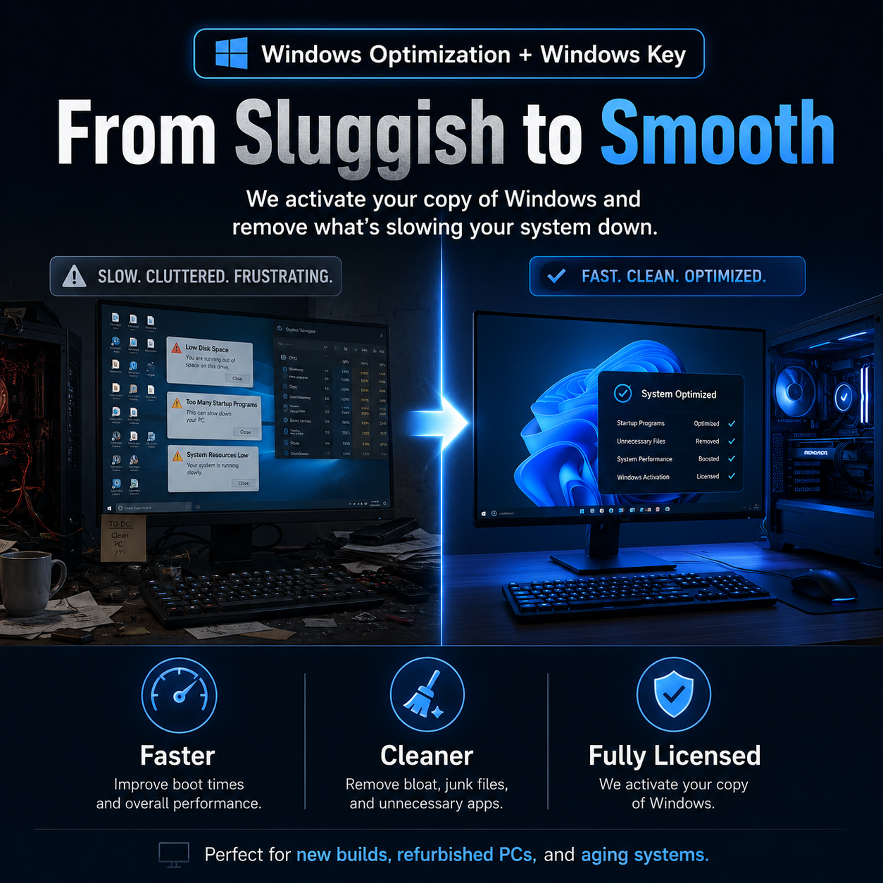 Windows Optimization / Windows Key
