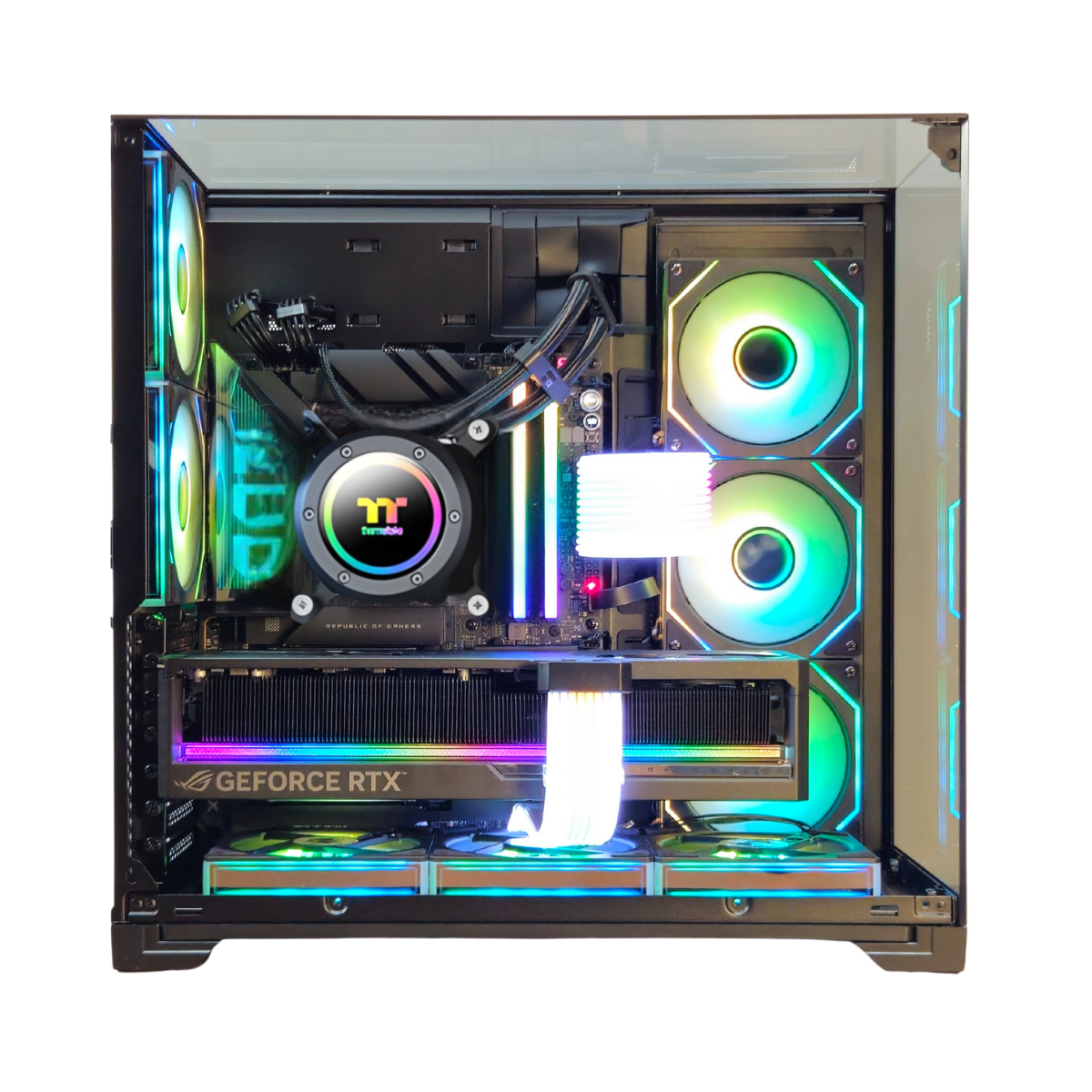 Bespoke Obsidian Gaming PC 2.0 - Ryzen 7 9800X3D - RTX 5080 - 32GB DDR5 - 2TB M.2 SSD - 1050W PSU - AI & VR Compatible Gaming PC