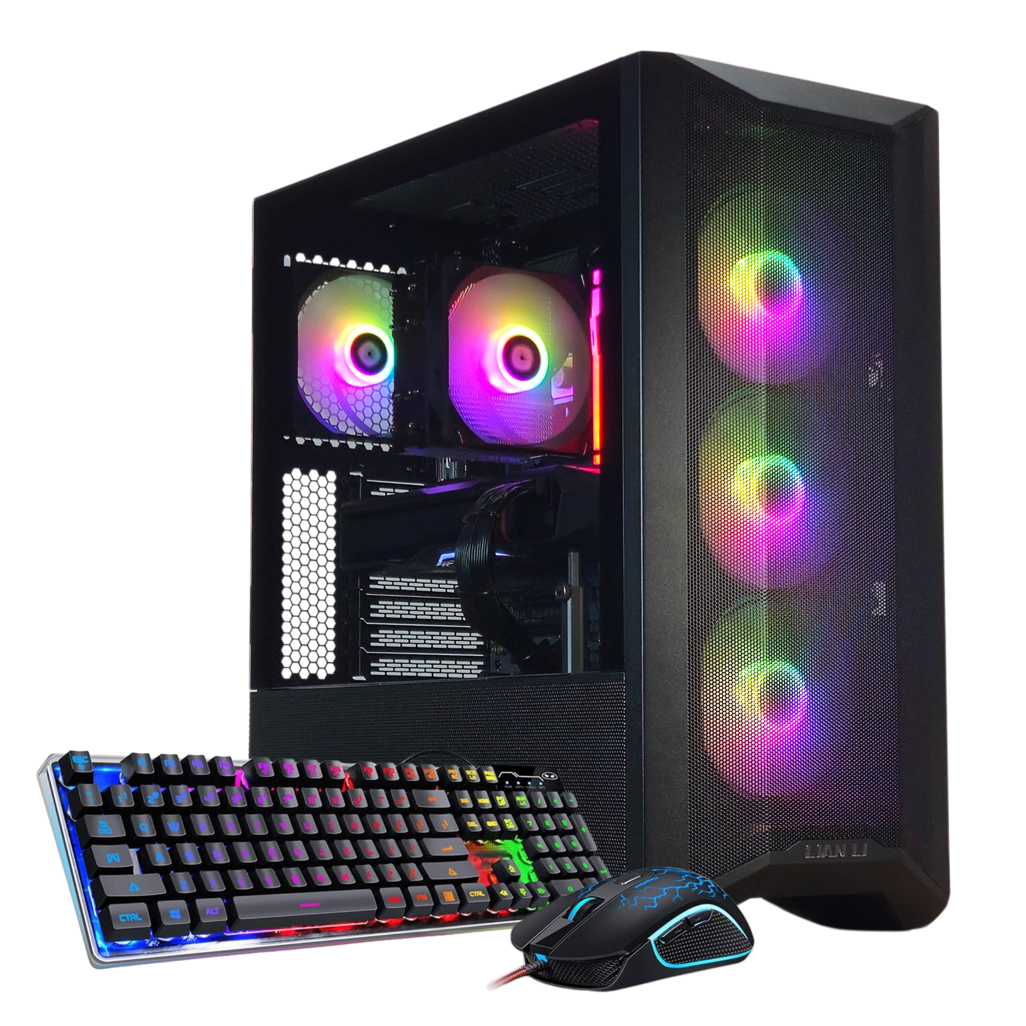 Intel Budget Gaming PC | Intel i5 14th | RTX 4070 Super | 32GB DDR5 | 2TB M.2 SSD + Free Mouse & Keyboard